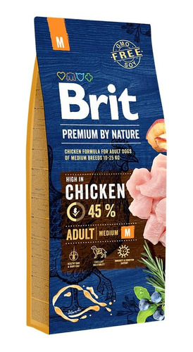 Brit Premium Adult Medium Pollo 15 Kg