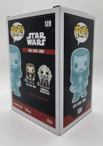 Funko Pop Star Wars - Exclusivo Para Qui Gon Jinn 128 Funko Pop Star Wars - Exclusivo Para Qui Gon Jinn 128