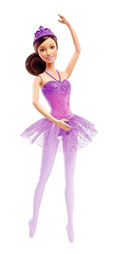 Muñeca Bailarina Barbie Cuento De Hadas Púrpura