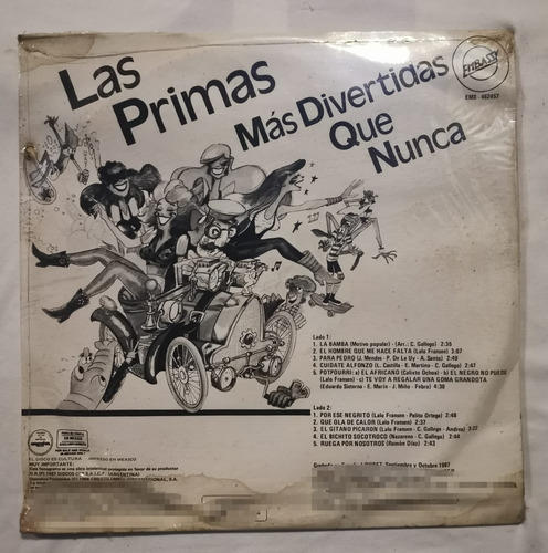 Las Primas Mas Divertidas Que Nunca Lp Vinilo Original Nuevo