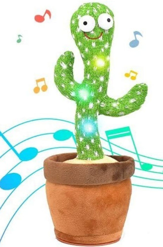 Imagen 1 de 3 de Cactus Bailarín, Baila, Repite Voces, Canciones, Recargable