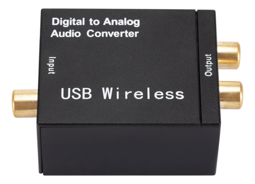 3 Convertidor De Audio Digital A Analógico, Toslink Coaxial