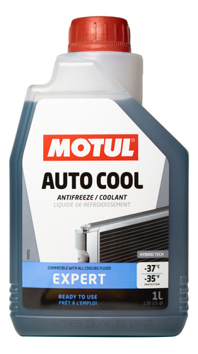 Refrigerante Motul - Auto Cool / Azul / Larga Vida - 1lt