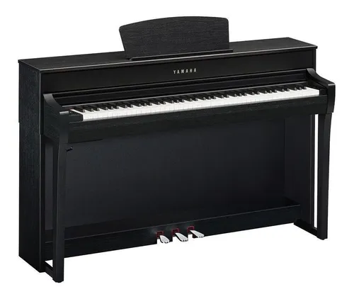 Piano digital Yamaha Clp 735b negro 88 teclas CLP735b Cor Preto Bivolts
