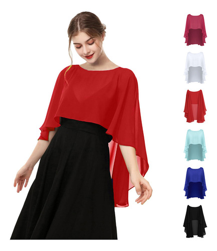 #chiffon Shawls Wraps, Vestido De Noche, Bufanda, Suave, Env