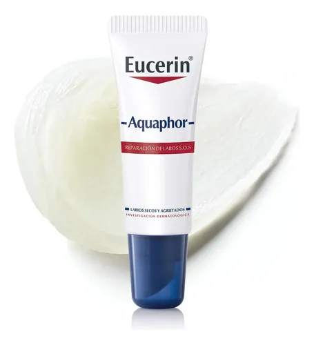 Eucerin Aquaphor Reparador Labial 10ml Repara E Protege Os Labios Ressercados