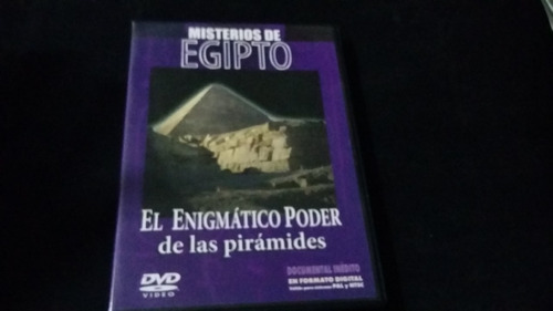 Misterios De Egipto El Enigmatico Poder De Las Piramides Dvd