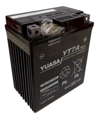 Bateria Yuasa Ytx 7lbs Tornado Twister New Crypton Sti