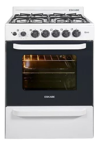 Cocina Multigas Eskabe Q10 Blanca De 57cm Ceramic Blue Cts