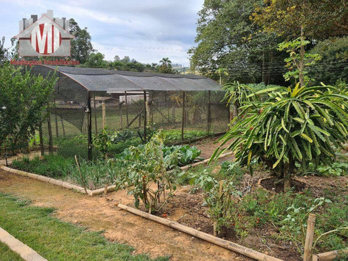Imagem 27 de 30 de Linda Chácara Com 02 Dormitórios, Terreno Plano, Bosque, Córrego, Pomar, Horta, À Venda, 2000 M² Por R$ 320.000 - Rural - Socorro/sp - Ch0958