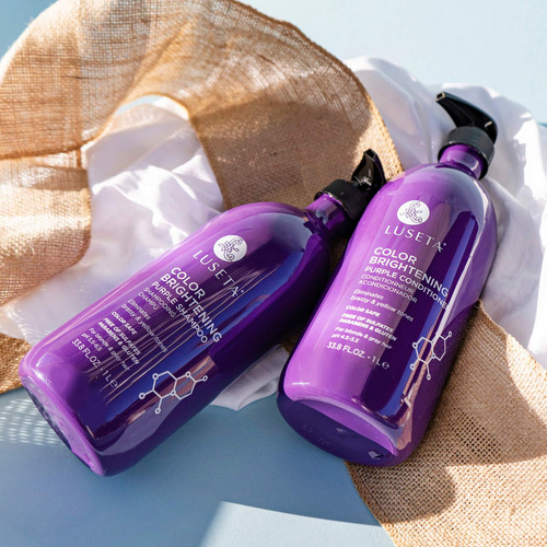 Conjunto De Shampoo E Condicionador L Luseta Color Brighteni