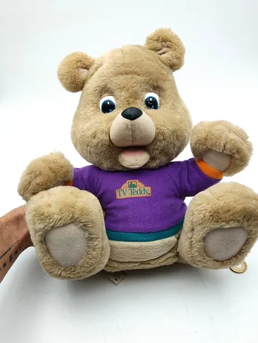 Oso Peluche Teddy Tv Retro 90s - Juguete