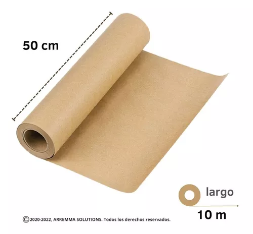 Rollos de papel Kraft, 18 de ancho - 50 lb.