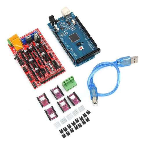 Kit De Impresora 3d Para Circuito Impreso Mega 2560 R3 8825