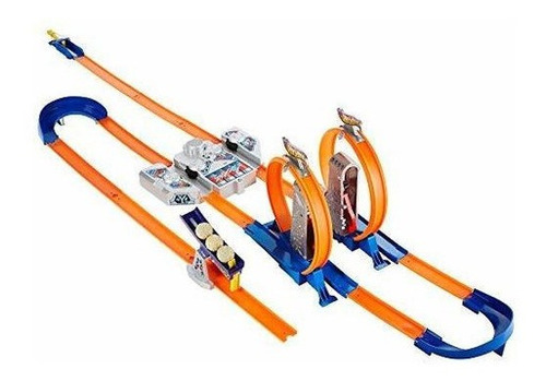 Hot Wheels Track Builder Total Turbo Takeover Track Set