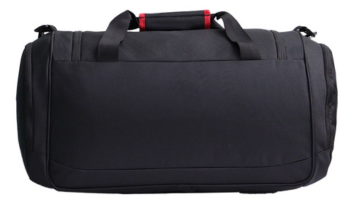 Bolso Reebok Botinero Correa Desmontable Reforzado Color Negro Lisa