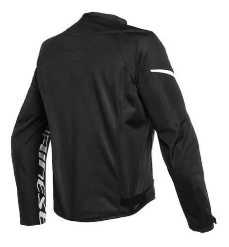 Jaqueta Dainese Bora Air Tex Preto branco Ventilada Parcelamento