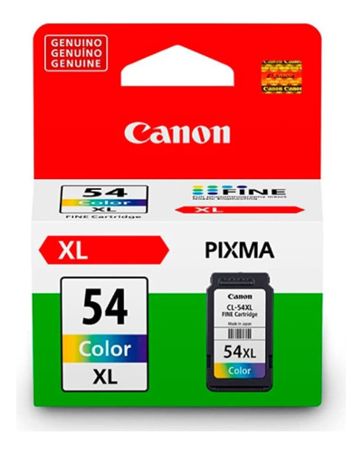 Cartucho Cl-54xl Canon E201 E301 E3110 E471