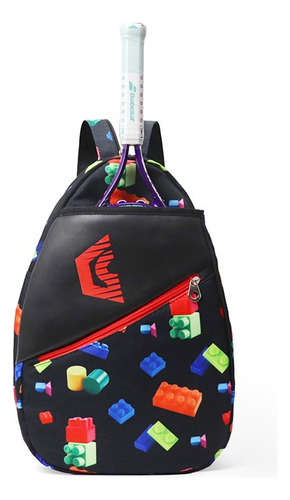 Mochila De Tenis Con Compartimento Zapatos Raquetas Bolsas