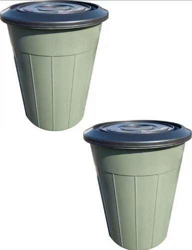 Bote De Basura Con Tapa 25 Litros Grueso Resistente