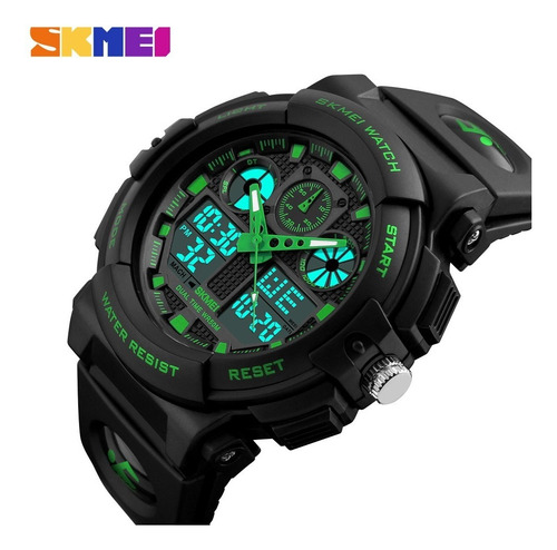 Imagen 8 de 8 de Reloj Skmei 1270 S Shock - Sumergible - Deportivo - Dual