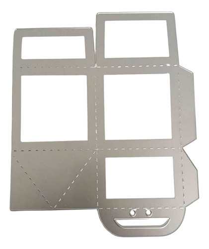 Suaje Troquel Caja Grande Plus Cortar Papel Scrap Cajita