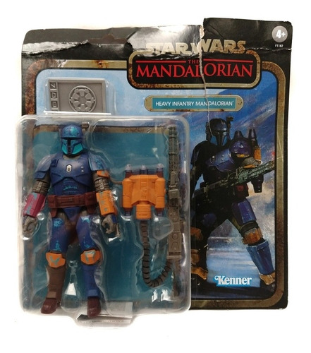 Star Wars Heavy Infantry Mandalorian Kenner Cartón Dañado