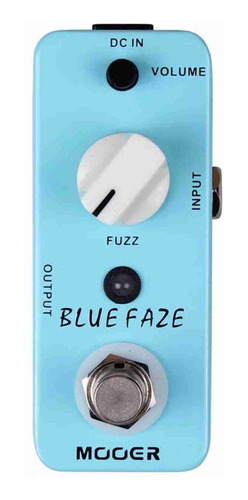 Pedal Efecto Para Guitarra Distorsion Fuzz Mooer Blue Faze