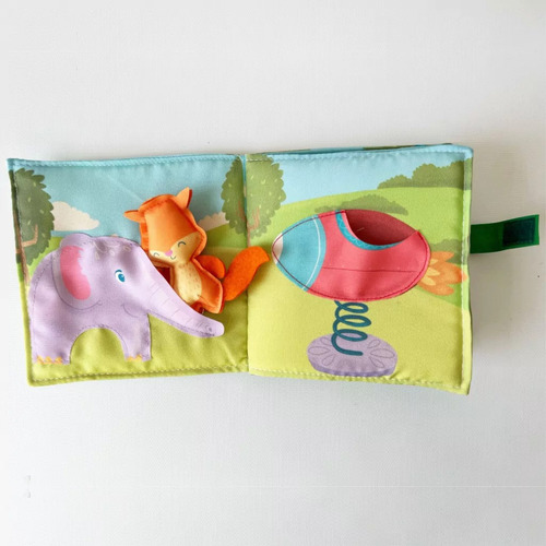 Libro Sensorial Didáctico De Tela A Jugar Para Niños