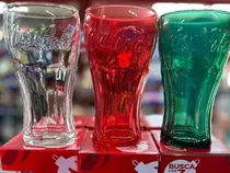 Comprar Colección Completa De Vasos Navideños Coca-cola Crisa Libbey