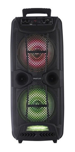 Imagen 3 de 7 de Parlante Portatil Inalambrico Smartlife Pb208015 15w Negro