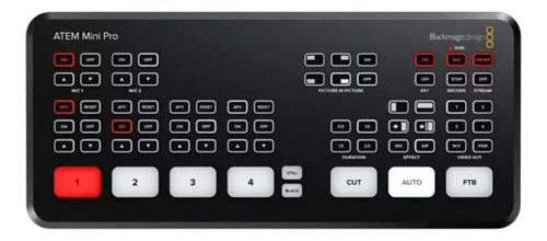 Blackmagic Design Atem Mini Pro Conmutador De Transmisión