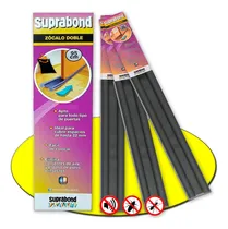 Comprar Zócalo Burlete Doble Aislantes Puerta 95cm Negro Suprabond