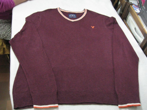 Sweater Cuello En V American Eagle Outfitters Talla Xxl 