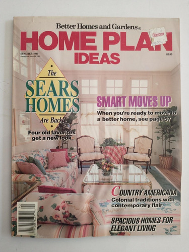 Revista Home Plan Ideas Summer 1989 The Sears Homes