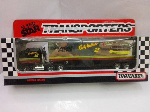 Matchbox - Trailer Kenworth Penske Pontiac De 1992 Thailand