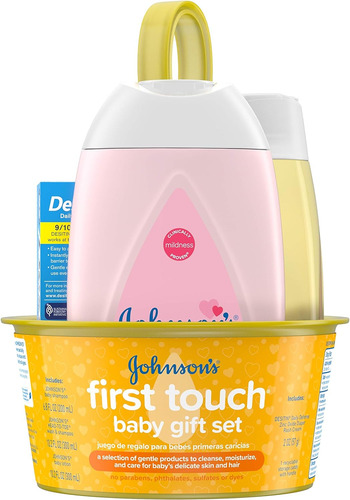 Johnson's First Touch - Set De Regalo Para Bebé, Productos E