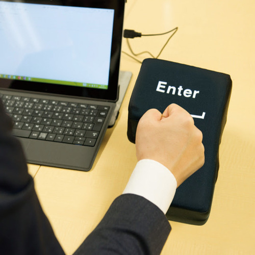 Boton Enter Anti Estres - Grande Botón Entrada Usb Almohada