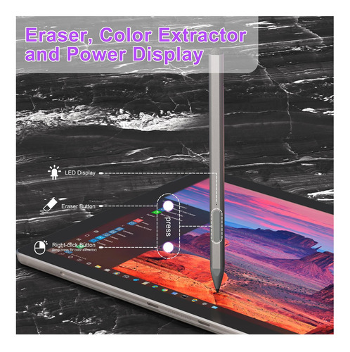 Lápiz Óptico Para Microsoft Surface Surface Pro Pen Windows
