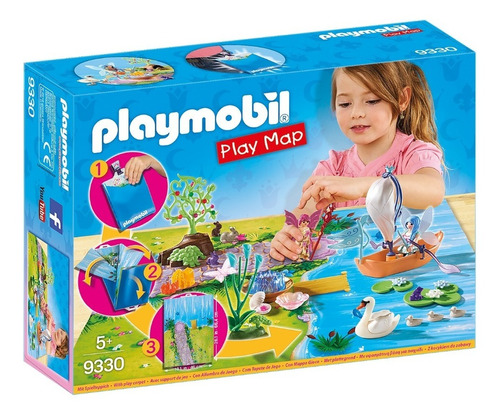 Playmobil 9330 Playmap Hadas De Jardin Orig