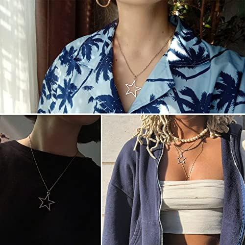 Lirunqin Y2k Accesorios Gótico Grunge Y2k Estrella Indie Mar