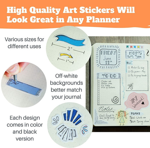Ultimate Design Elements Planner Stickers Set - Value Pack O