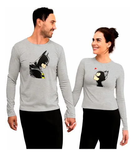 Camisas manga larga para parejas deals