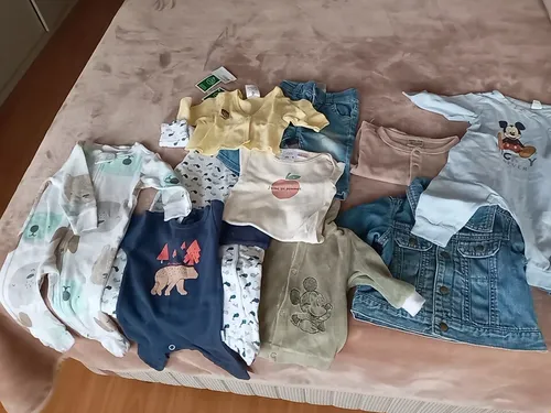 Lote de ropa usada para bebe sale