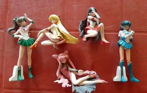 Imagen 1 de 1 de Sailor Scouts Y Black Lady - Sailor Moon Coleccionables