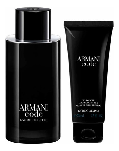 Kit Perfume Masculino Armani Code De Giorgio Armani Eau De Toilette 125ml E Shower Gel 75ml