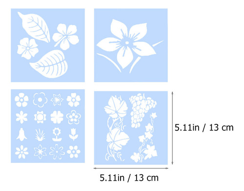 Plantilla De Dibujo Con Forma De Flor Recortada En Forma De