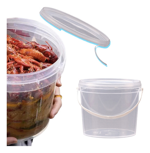 Balde 2.8l Para Armazenar Pasta De Amendoim 20 Pçs