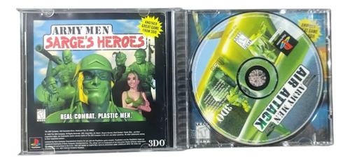 Army Men Air Attack Juego Original Ps1 / Psx (Usado)