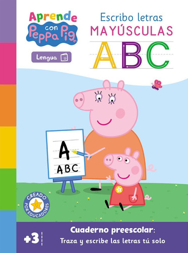 Libro Aprendo Con Peppa Escribo Letras Mayusculas - Hasbro